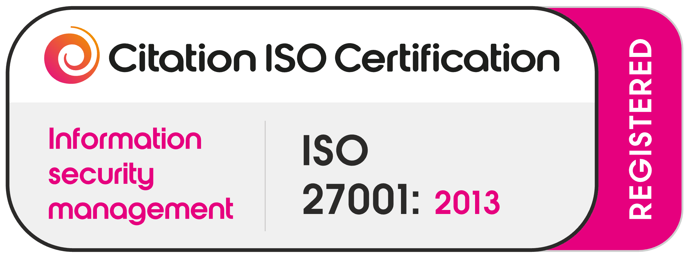 ISO 27001 certified